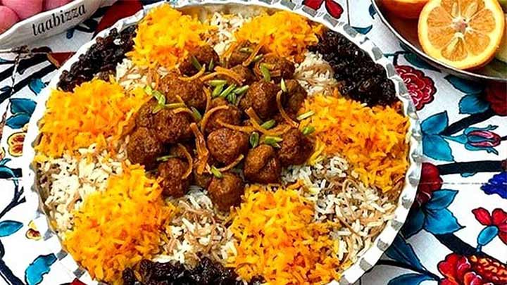 طرز تهیه رشته پلو