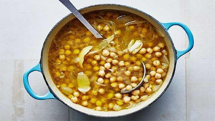 طرز تهیه نخود آب