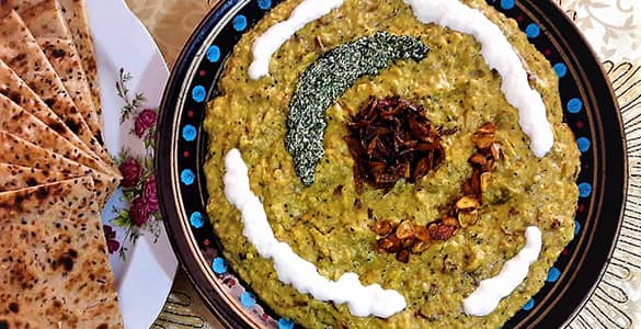 طرز تهیه حلیم بادمجان