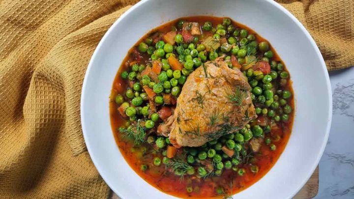 طرز تهیه خورش نخود با مرغ خوشمزه و شیک