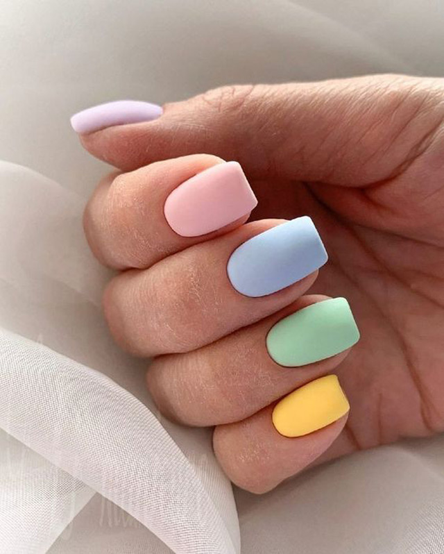 pastel nail model 21