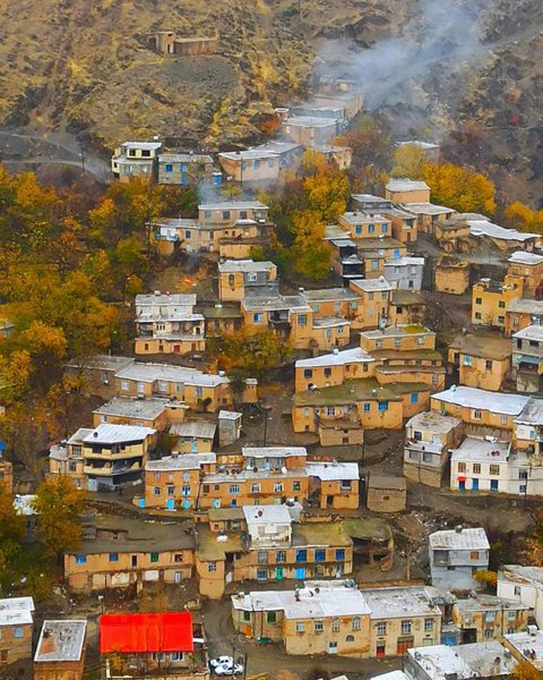 روستاهای دیدنی کردستان: روستای هویه