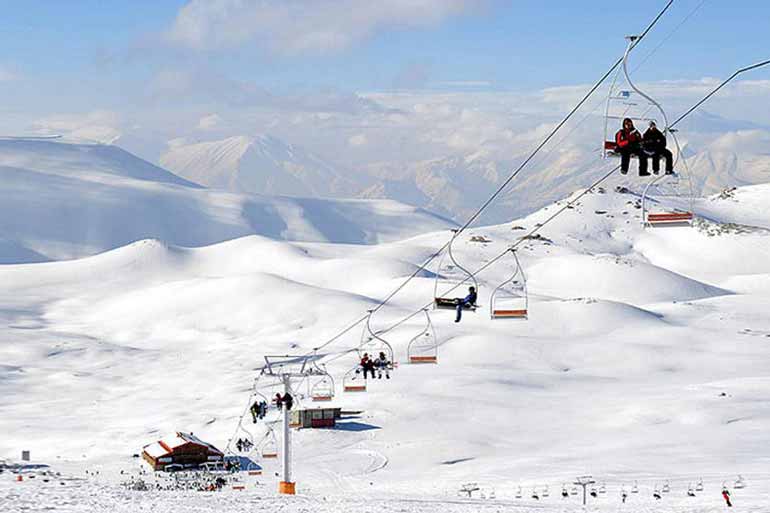 مکان های گردشگری کردستان: پیست اسکی بین‌المللی نسار