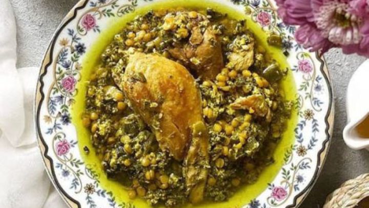 مراحل تهیه خورش چغرتمه گیلانی بدون چغندر