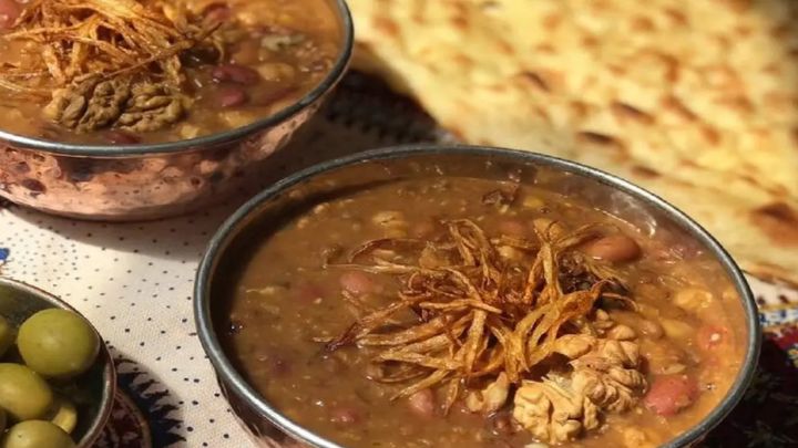 طرز تهیه آش شلمین شلم به روش کردستانی نکات