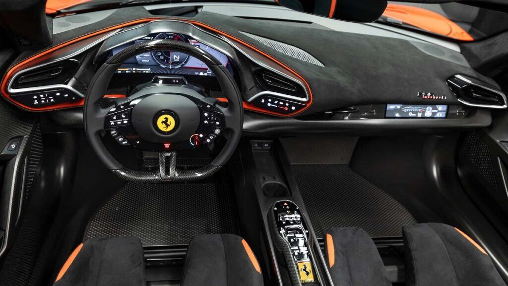 فراری ؛ قدرت فوق العاده ، نیروی بالا 3 Ferrari 296 Speciale رونمایی ، قدرت باورنکردنی ، قطعات فیبر کربن ، نیروی کمتری