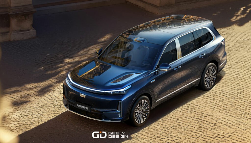 Geely از شاسی بلند Galaxy M9 با برد 2 کیلومتر رونمایی کرد 2 وابسته به جلیقه