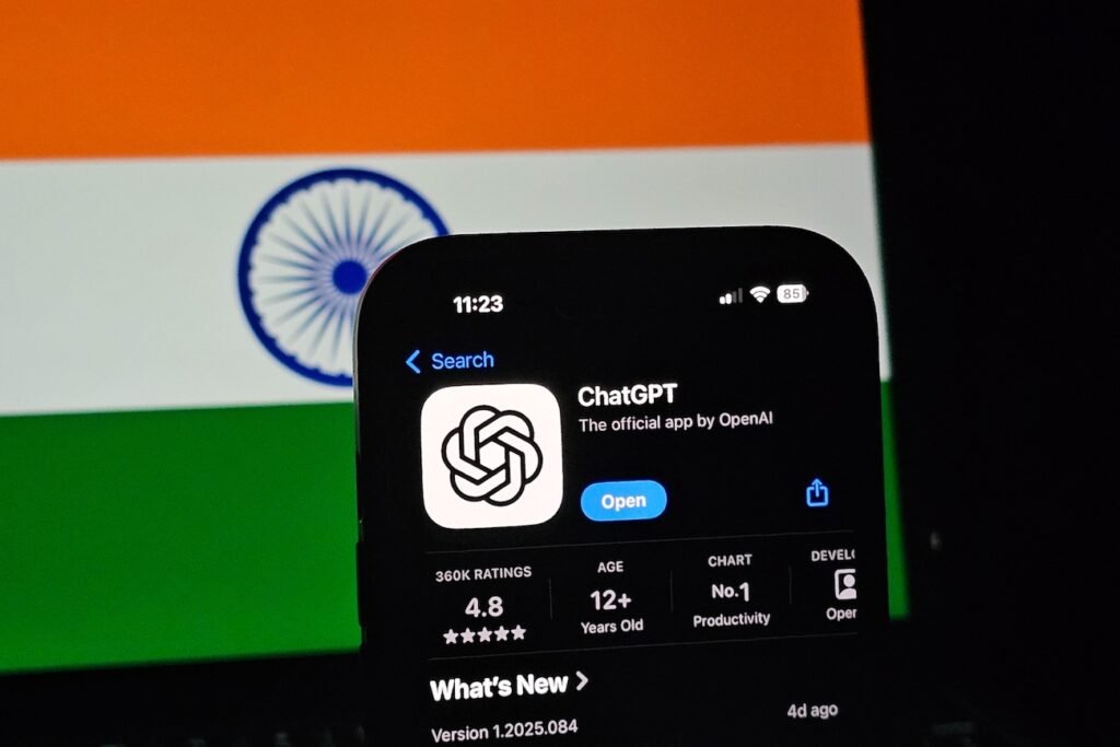 اشتراک ChatGPT GO در هند