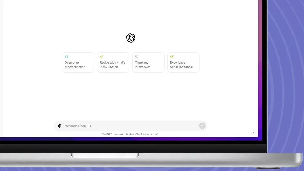 رابط وب چت بات ChatGPT