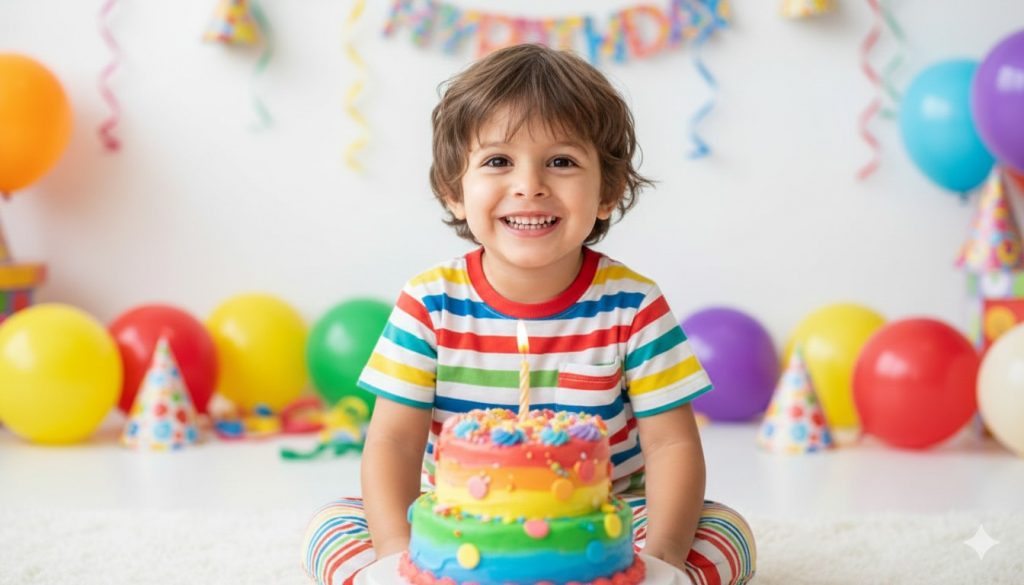 1765917694 238 جدیدترین پرامپت‌های ساخت عکس تولد آتلیه ای