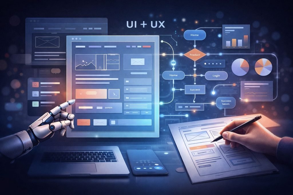 پرامپت برای طراحی سایت