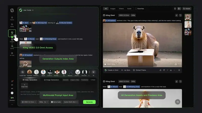 معرفی مدل ویدیویی Kling 3.0