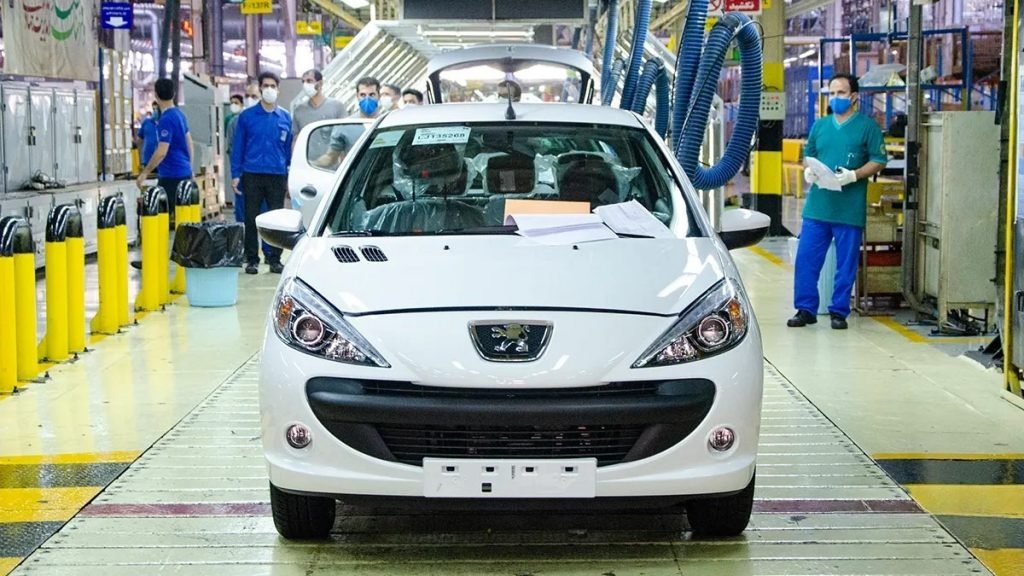 کاهش تولید خودرو