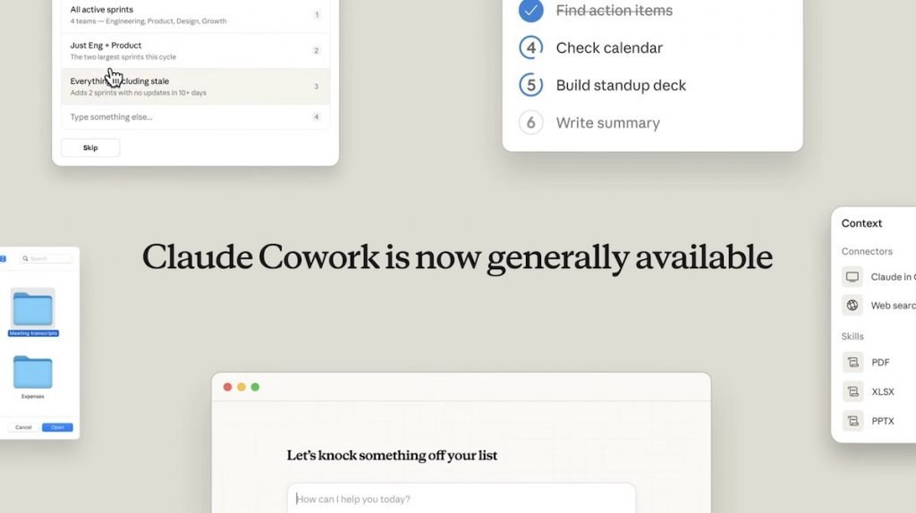 Claude Cowork برای همه کاربران اشتراک‌های پولی آنتروپیک عرضه شد