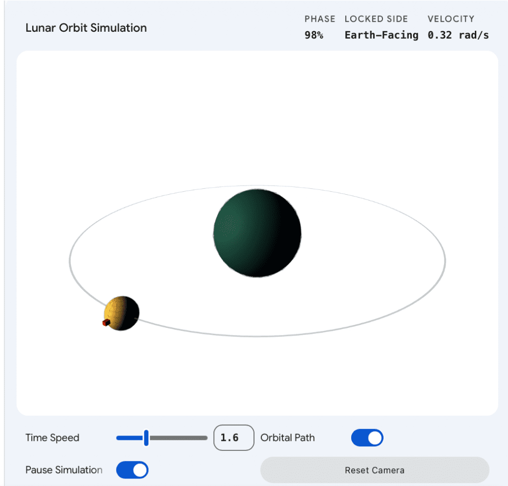 جمینای حالا می‌تواند با مدل‌ها و شبیه‌سازی‌های سه‌بعدی به شما پاسخ بدهد