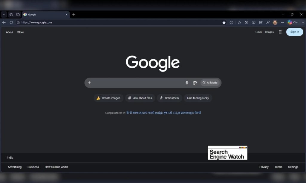 دکمه Google Search از صفحه اصلی موتور جستجوی گوگل حذف می‌شود